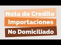 LIBRO ELECTRONICO : CON IMPORTACIONES , NOTA DE CREDITO Y COMPRA A NO DOMICILIADO