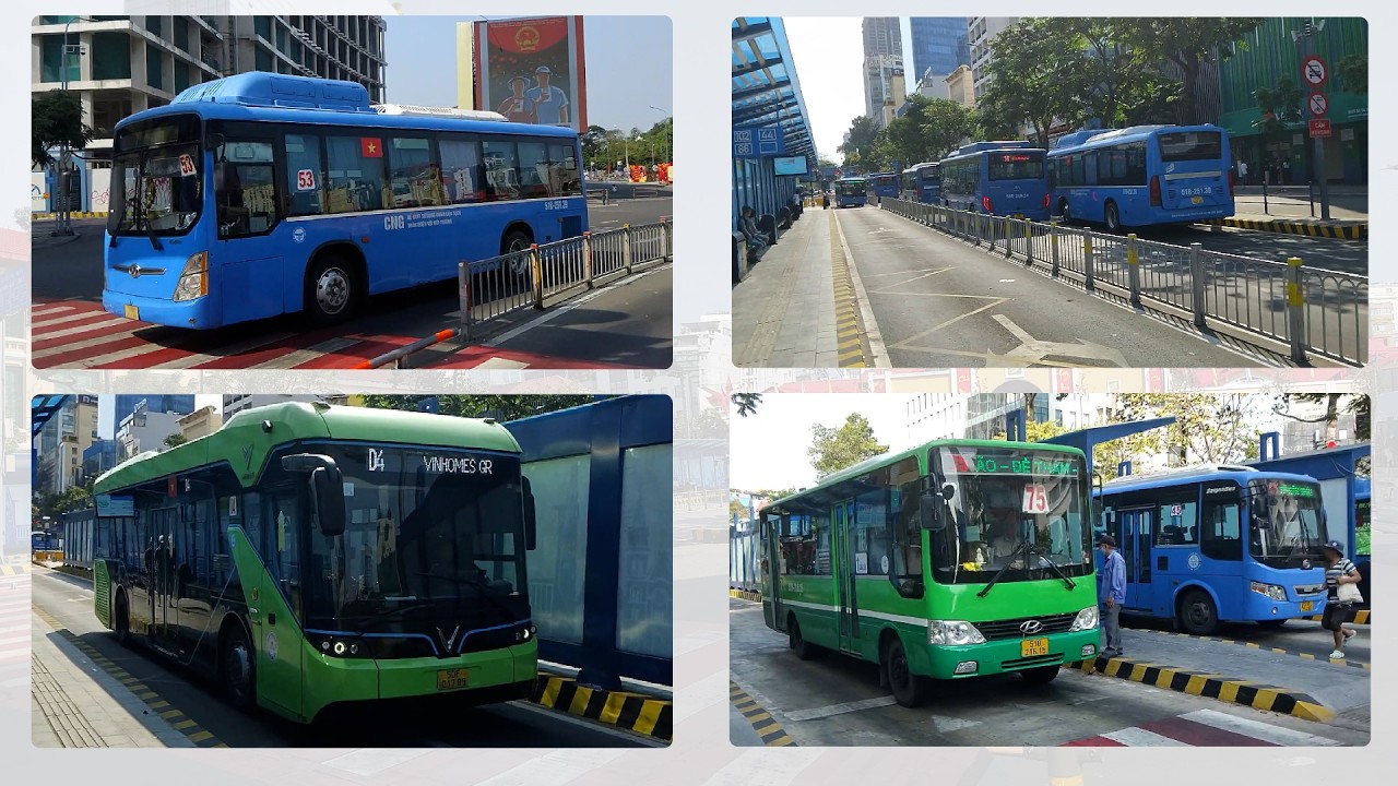 Tổng hợp các tuyến xe buýt TP.HCM tại trạm trung chuyển Hàm Nghi