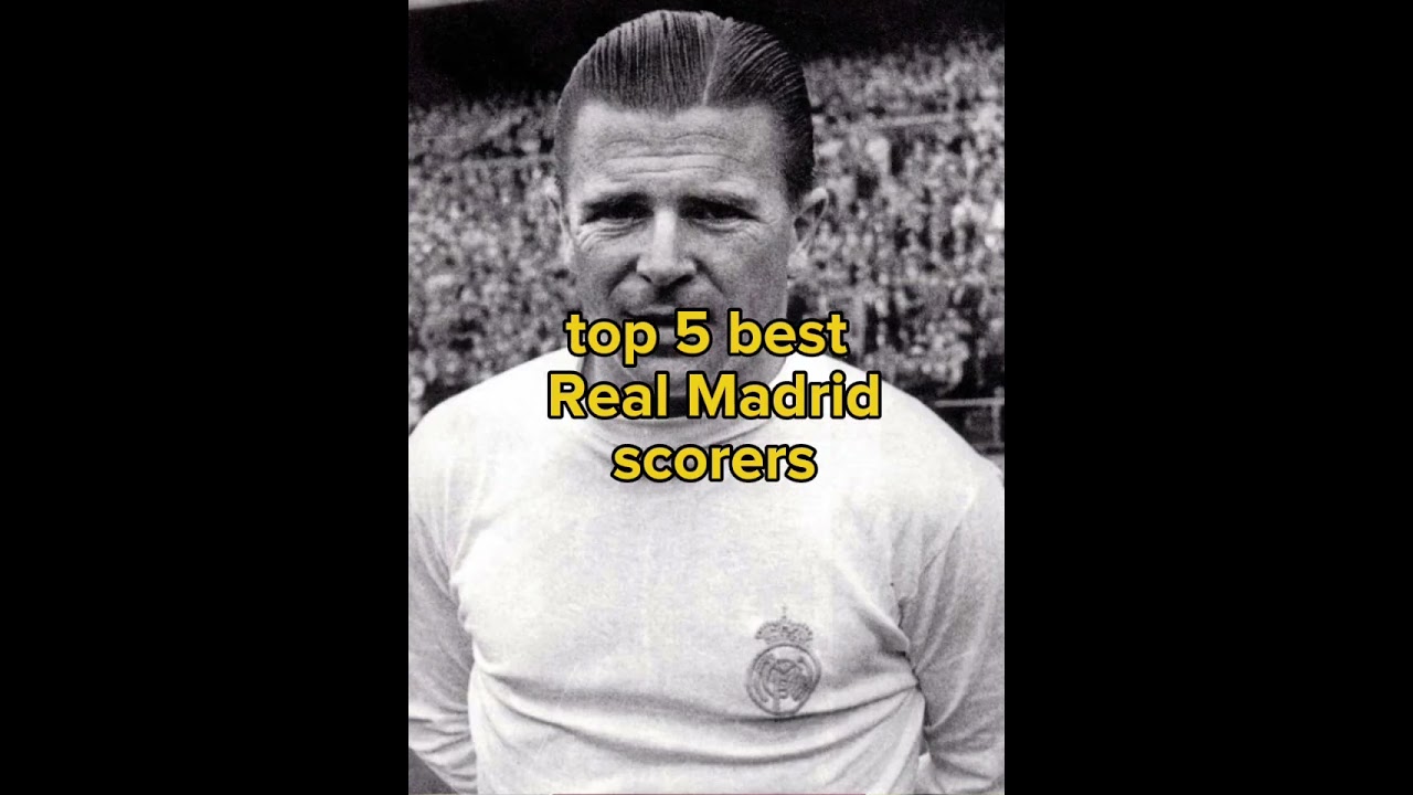These are the goals that were scored at Real Madrid