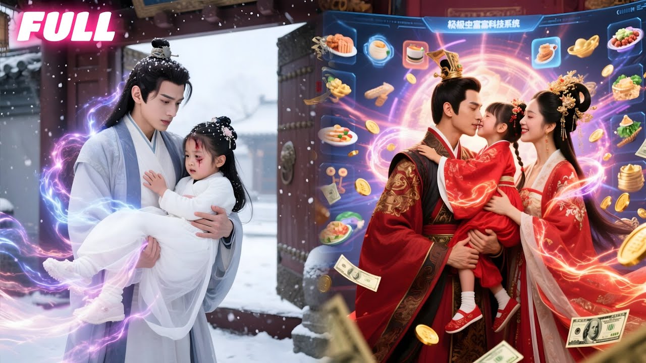 Abandoned as disaster star5yo girl rewarded with modern items by Super Space Sys—doted on by emperor