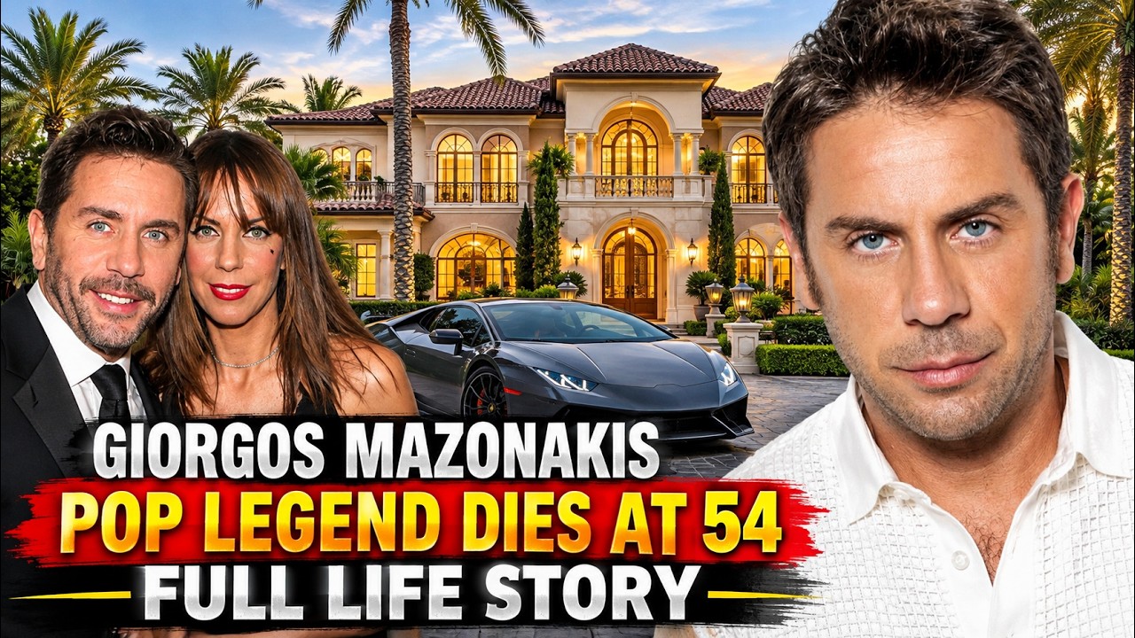 Giorgos Mazonakis Cause of Death | Greek Pop Singer | Family, Wife, Career, Net Worth & Biography!