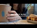 Vlog | 東京で働く20代OL👩🏻‍💻勤務後＋休日ルーティン|美容day,カフェ,自己投資📚|最近のイロイロ,購入品,時短夜ご飯…English sub