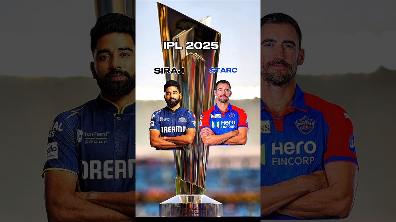SIRAJ VS STARC IPL 2025 COMPARISON 