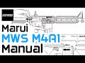 Marui MWS GBBR manual | Parts manual 取扱い注意・説明書 簡単な修正と修理