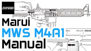 Marui MWS GBBR manual | Parts manual 取扱い注意・説明書 簡単な修正と修理