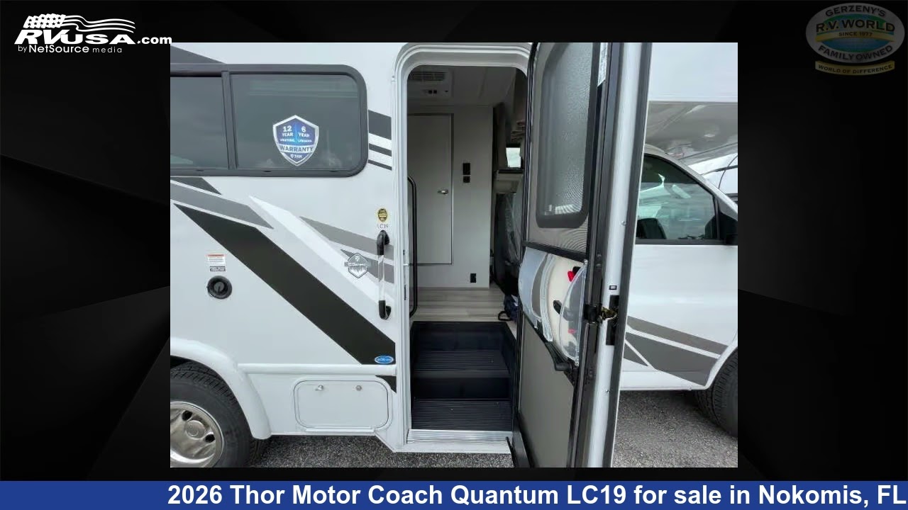 Spectacular 2026 Thor Motor Coach Quantum Class C RV For Sale in Nokomis, FL | RVUSA.com