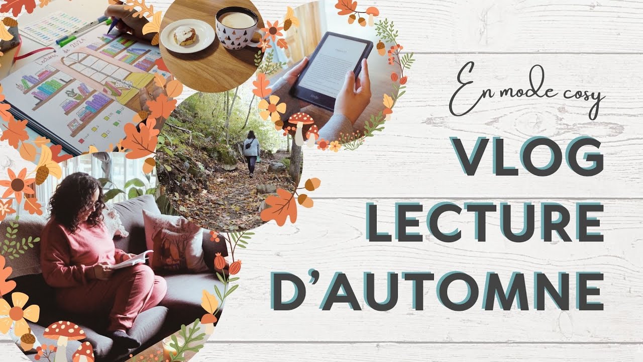 Vlog lecture automnal 🍄 || Magie, couleurs et vibes cosy ✨🍂🍁