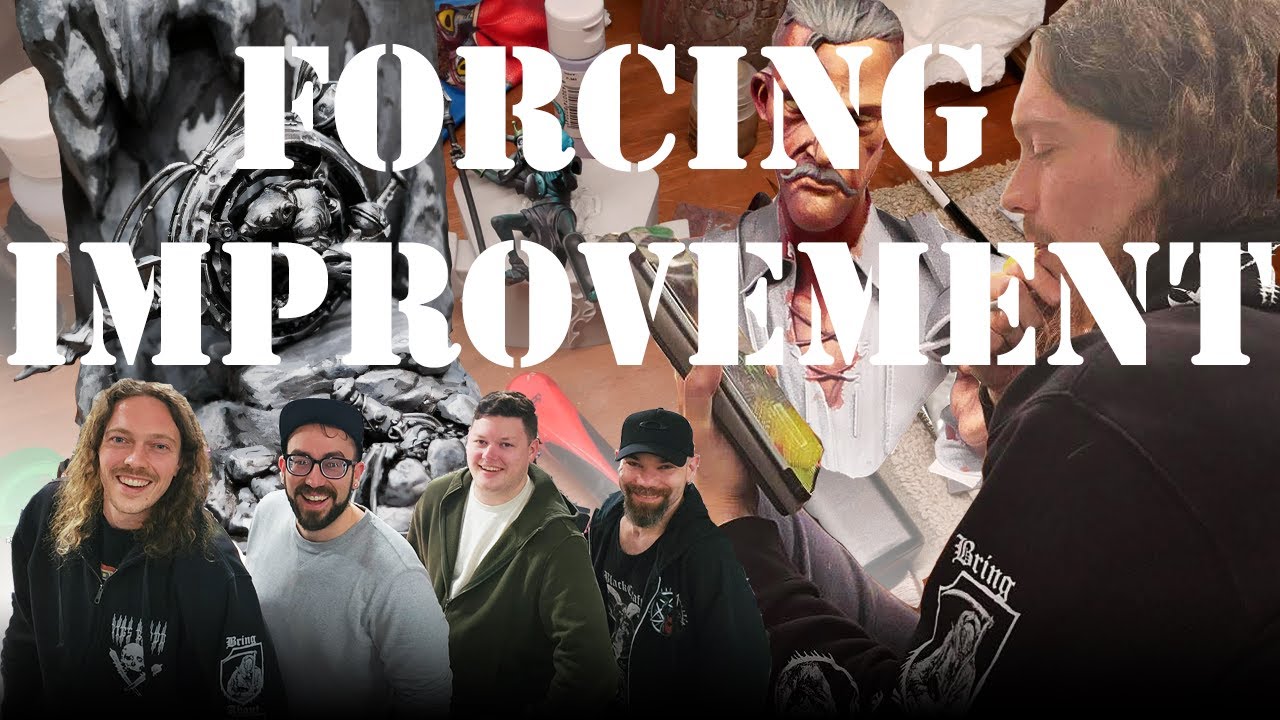 Forcing Oneself To Improve At Miniature Painting