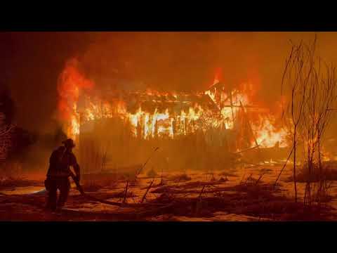 Barn Fire County Road 2 Hamilton Township March 21, 2023