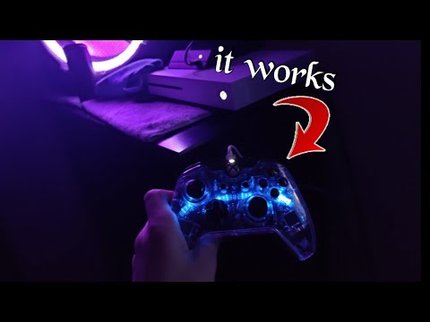 fixing my see through Xbox controller (It works) - YouTube