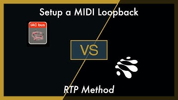 LoopBack MIDI  | No IAC RTP Method