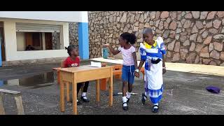Theme Assembly By P2 Class at St Louis Educational Services