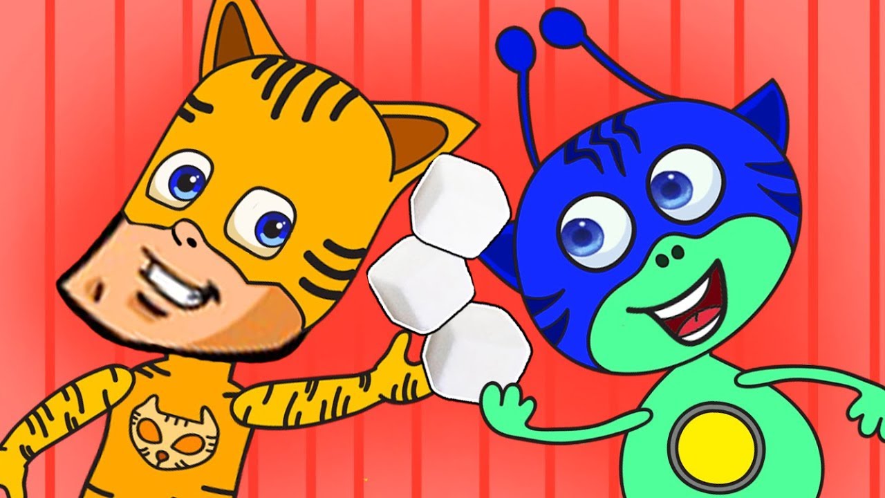 Jhony jhony yes papa with Alien and Tigerboy - Masks