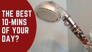 The Best 10-Minutes of Your Day StoneStream Eco Shower Head and Filter Review