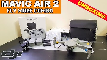 DJI MAVIC AIR 2 FLY MORE COMBO | UNBOXING AND FIRST IMPRESSIONS