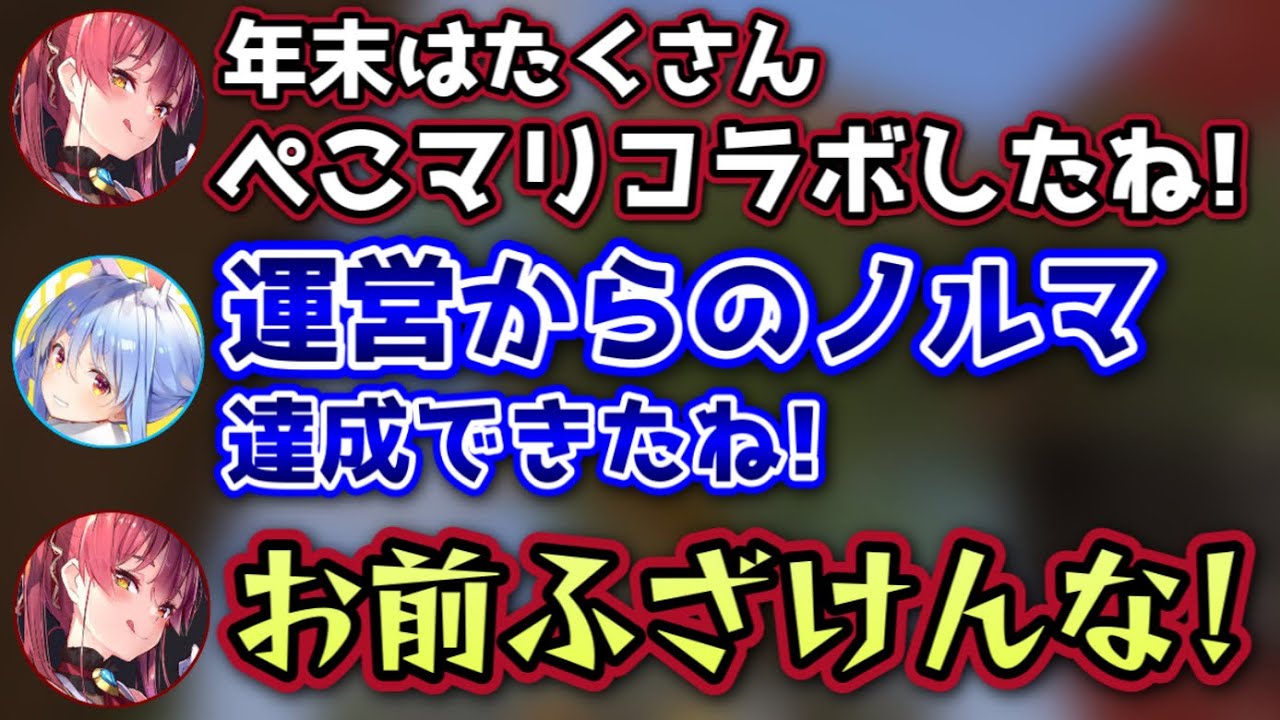運営からの指示でぺこマリをしてると言われ傷つく船長【兎田ぺこら,宝鐘マリン/ホロライブ/切り抜き】