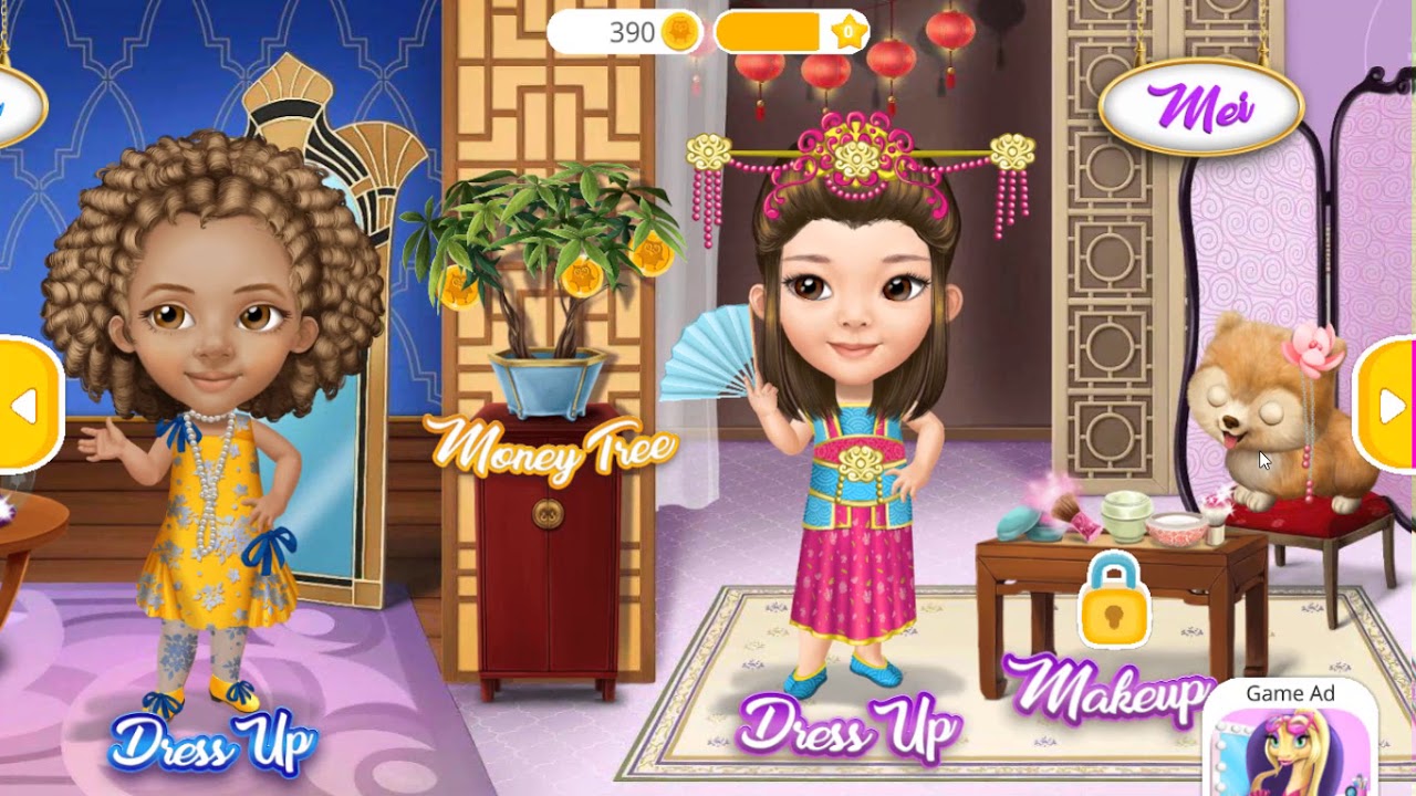 Fun Baby Care Kids Game   Pretty Little Princess   Dress Up, Hair & Makeup   Games For Kids