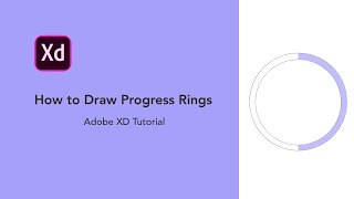 How to draw progress rings in Adobe XD