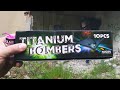 Titanium bombers cl01 salon roger fireworks