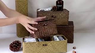 Bamboo Craft Tissue Box Cover