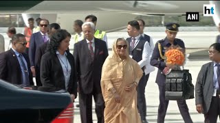 Bangladesh PM Sheikh Hasina arrives in India on a 4-day visit