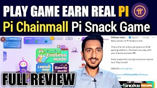 Pi Snack Game Play and Earn PI Coin 😎 Full Review | Pi Network Latest Update screenshot 4