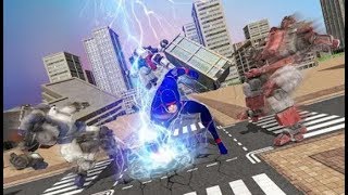 Android Gameplay Super Light Speed Hero City Rescue Mission | Games Lovers screenshot 5