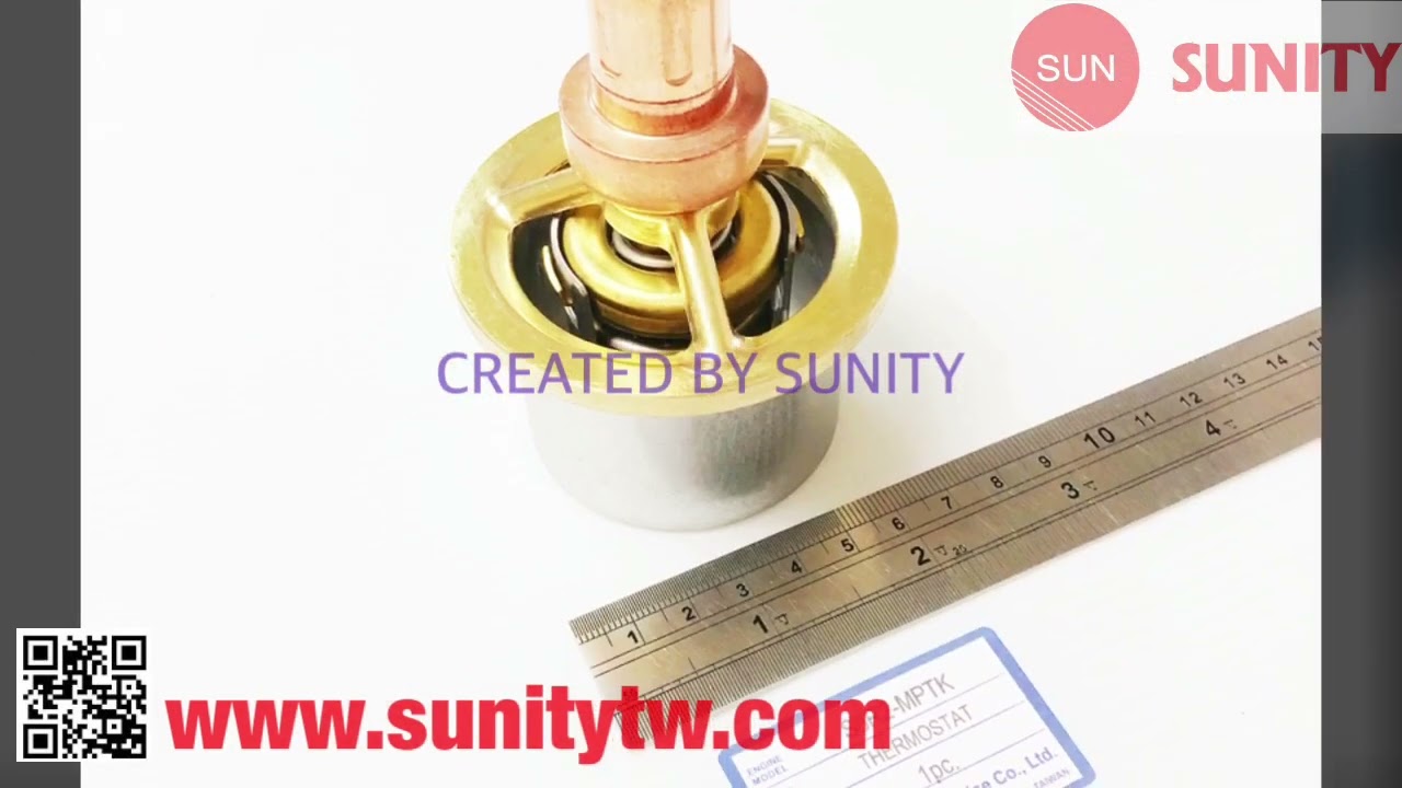 TAIWAN SUNITY - S6R THERMOSTAT 37546-40701 S6R2 S6R2-MPTK FOR MITSUBISHI DIESEL MARINE HEAVY ENGINES