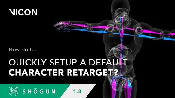 Automatically setting up a character retarget in Shōgun Post 1.8