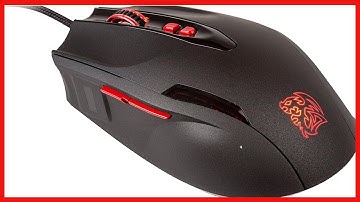 Tt eSPORTS MO-BKV-WDLGBK-01 Black FP Biometric Laser Gaming Mouse