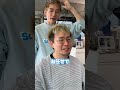 【緊張】美容師さんがお任せで来店してくれたのでかっこよく#shorts