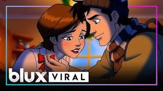Folgers Brother & Sister Ad ☕️❤️ (Animated Parody) | The Internet’s Steamiest Christmas | #blux