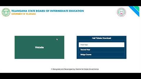 Manabadi TS Intermediate Hall Tickets March 2020 1st Year 2nd Year Exam