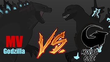 MONSTERVERSE GODZILLA VS GODZILLA MINUS ONE || AN EPIC GODZILLA STICK NODES BATTLE ANIMATION