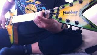 Washburn Dime Slime Sustaine Test with Duncan SH-13 Dimebucker