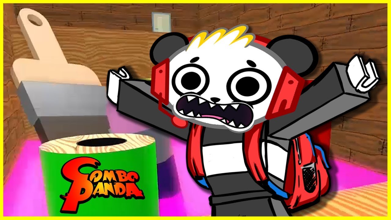 Roblox Spookypants Obby With Captain Underpants Let S Play With Combo Panda - roblox baldi basics combo