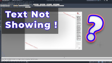 Autocad 2021 Annotative Text Not Showing - Problem Solved