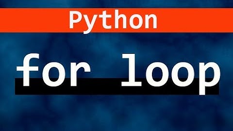 Python for Loop  Python in Bengali
