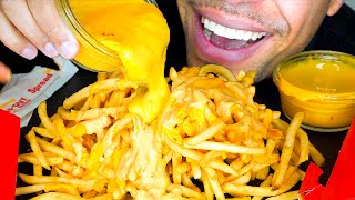 ASMR MCDONALD'S MUKBANG ANIMAL STYLE FRIES | EXTRA CHEESY | JERRY EATING SHOW MESSY