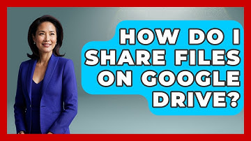 How Do I Share Files On Google Drive? - High School Toolkit
