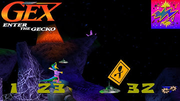 Gex: Enter The Gecko (PSX) - Bonus Bonanza | Trouble In Uranus (Gold remote)
