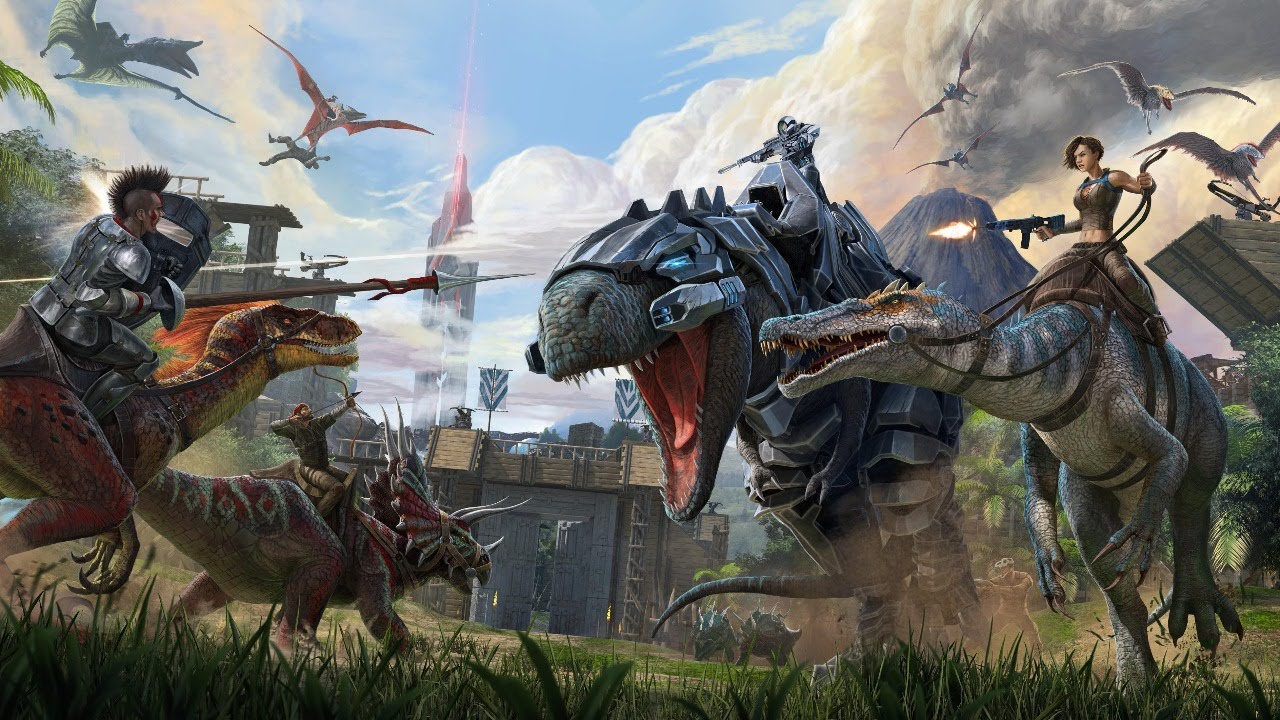 Ark Survival - Newbies are back in Town With Adrian Norgate - YouTube