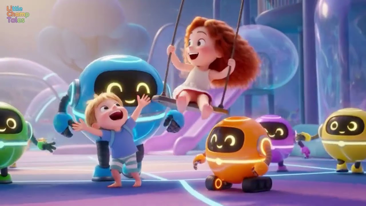 Science Fiction Song for Kids! 🚀🤖 | Space & Robot Adventure | Little Champ Tales