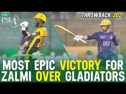 Best of HBL PSL | Highlights | Peshawar Zalmi vs Quetta Gladiators | HBL PSL 2021