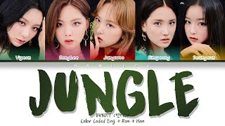 BVNDIT (밴디트) - JUNGLE (Color Coded Lyrics Eng/Rom/Han/가사)