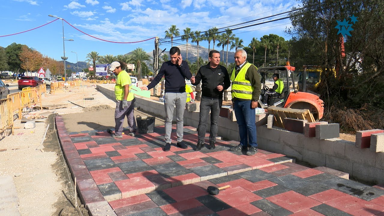 Las obras de la Avinguda Marina Baixa avanzan a buen ritmo - YouTube