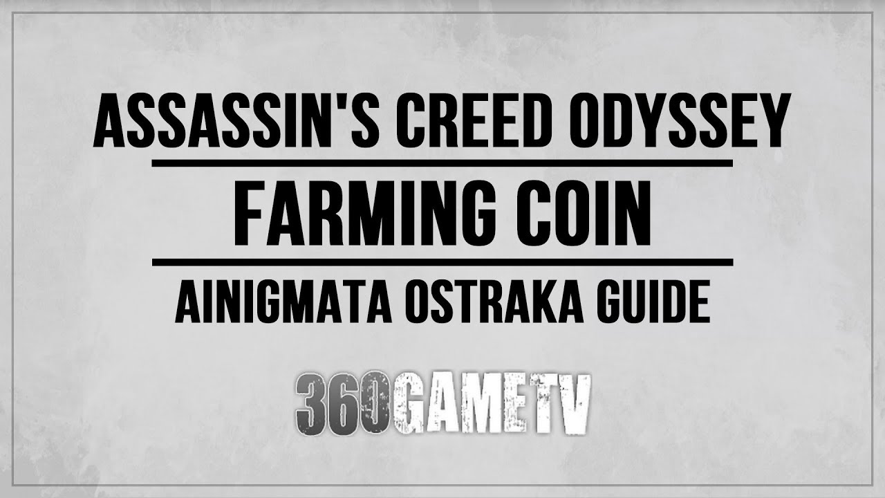 Assassin's Creed Farming Coin Ostraka / Solution (Arkadia) - YouTube