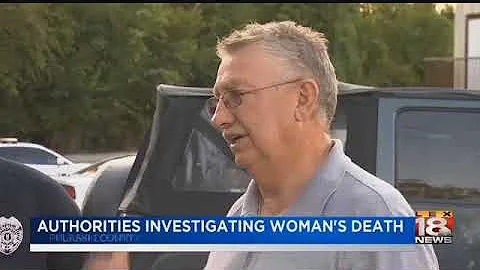 Authorities Investigating Woman's Death