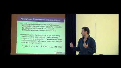 Modeling the World by Minimizing Relative Entropy