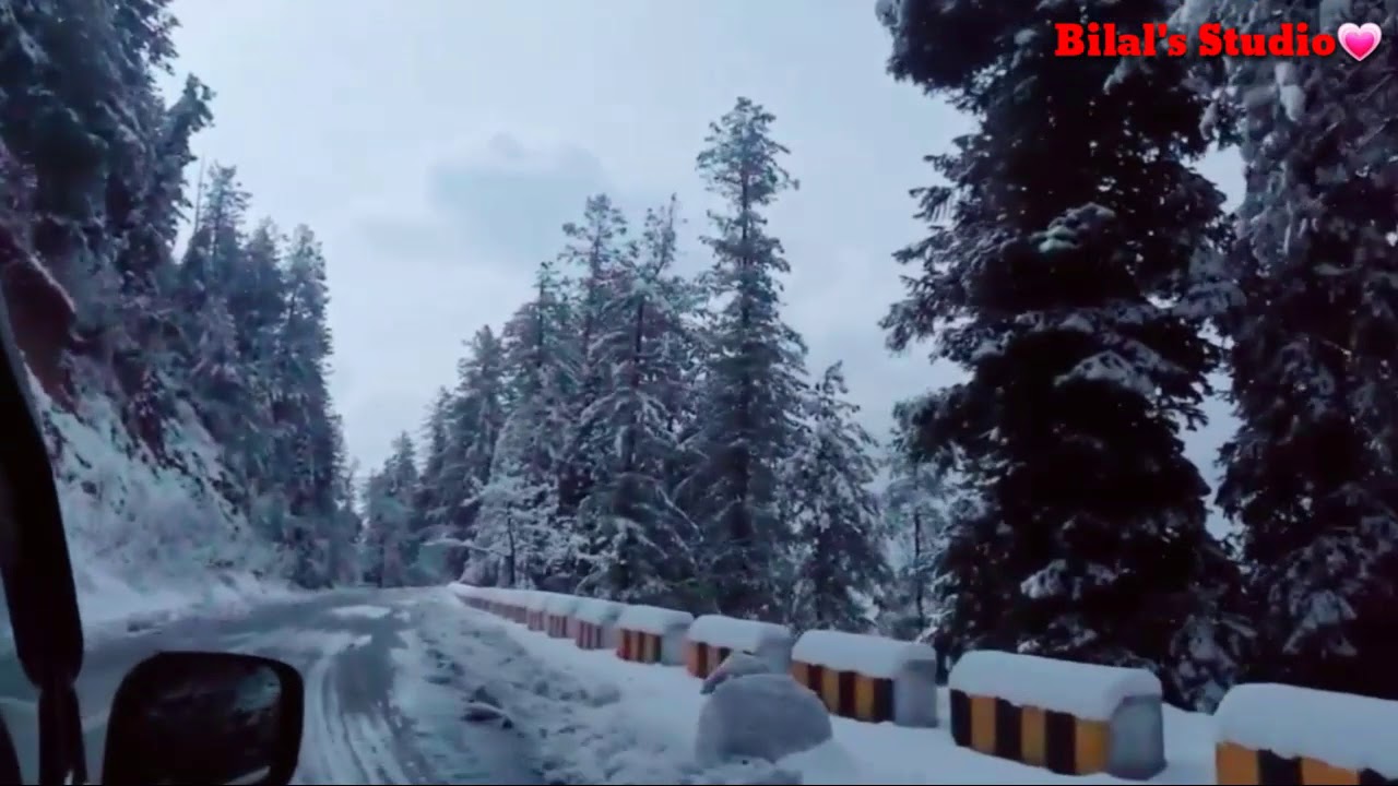 WoW Driving In Snow Fall Awesome View Whatsapp Status Video Song